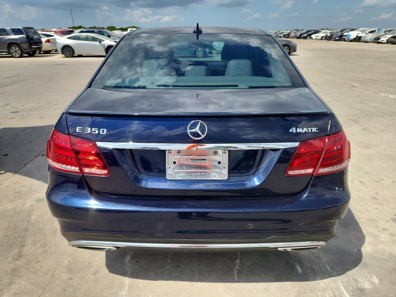 2014 Mercedes-benz E 350 4matic Синий vin: WDDHF8JB3EA988995