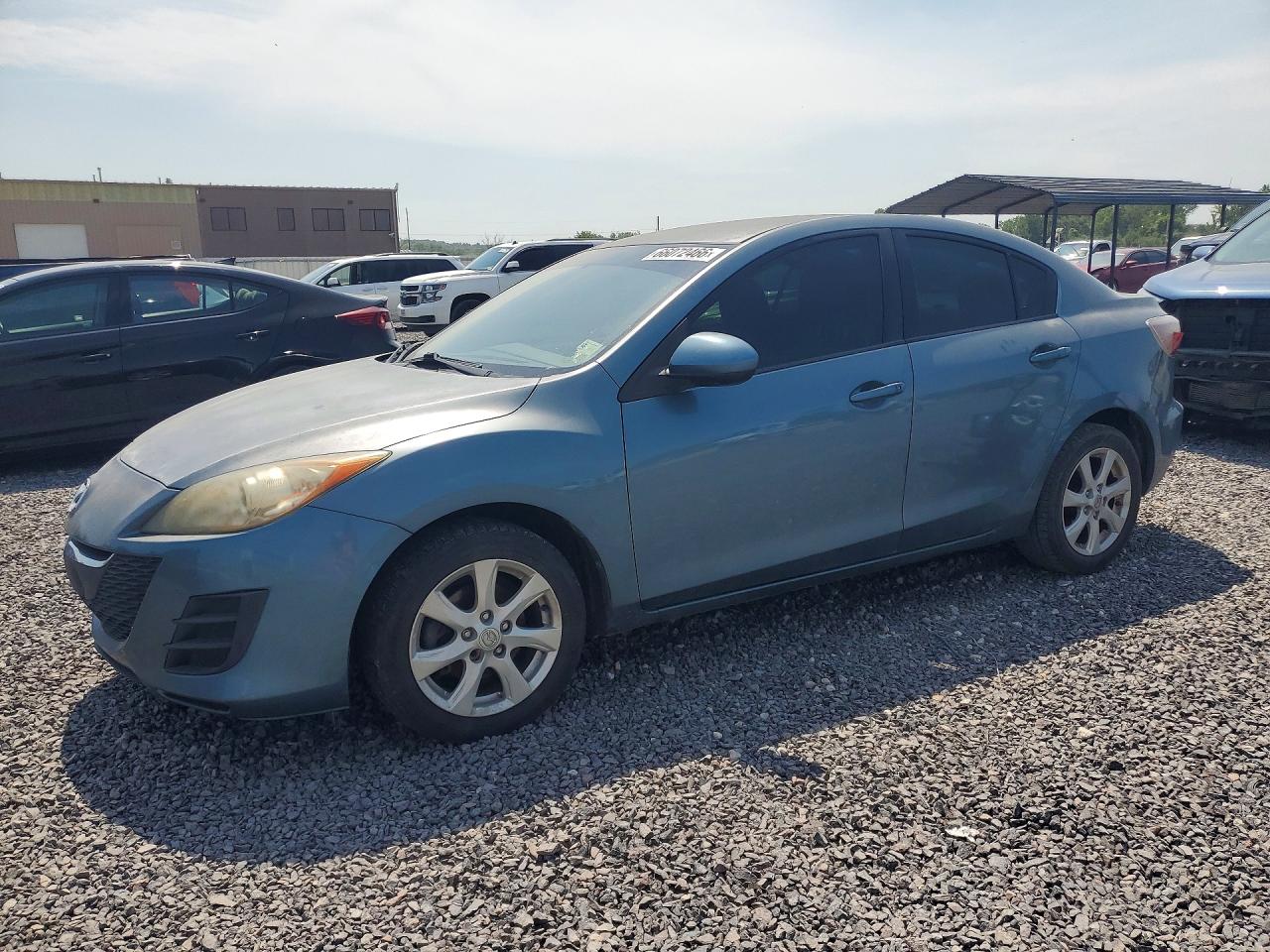 2010 Mazda 3 I Blue vin: JM1BL1SF6A1143070