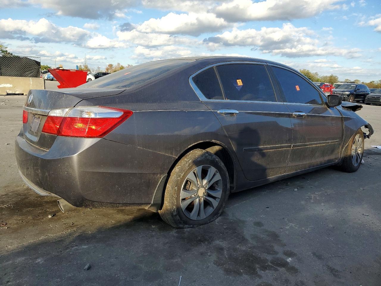 2014 Honda Accord Lx Серый vin: 1HGCR2F33EA235771