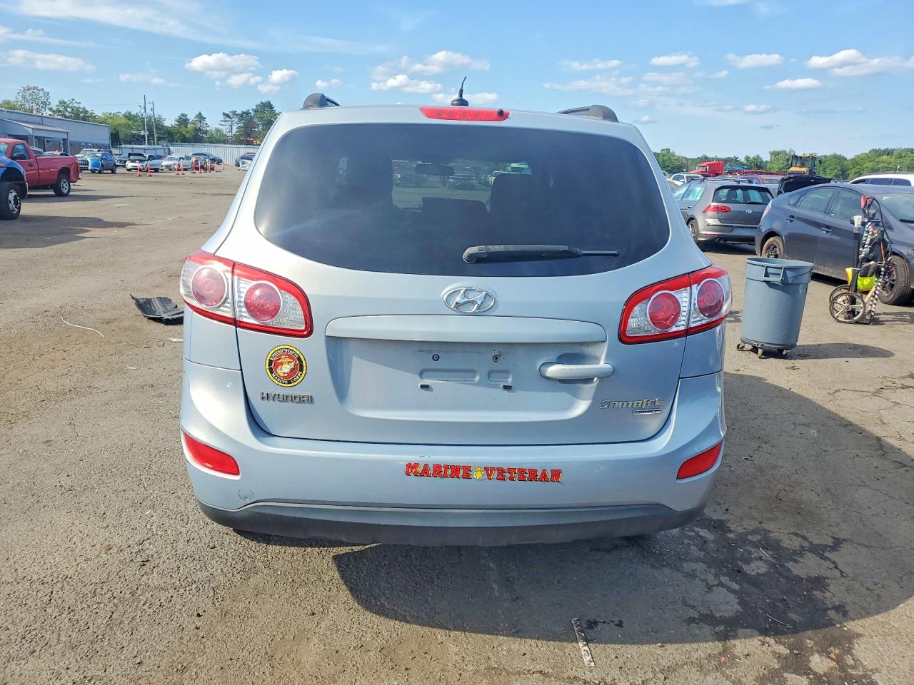 2010 Hyundai Santa Fe Gls Blue vin: 5NMSGDAB5AH372155