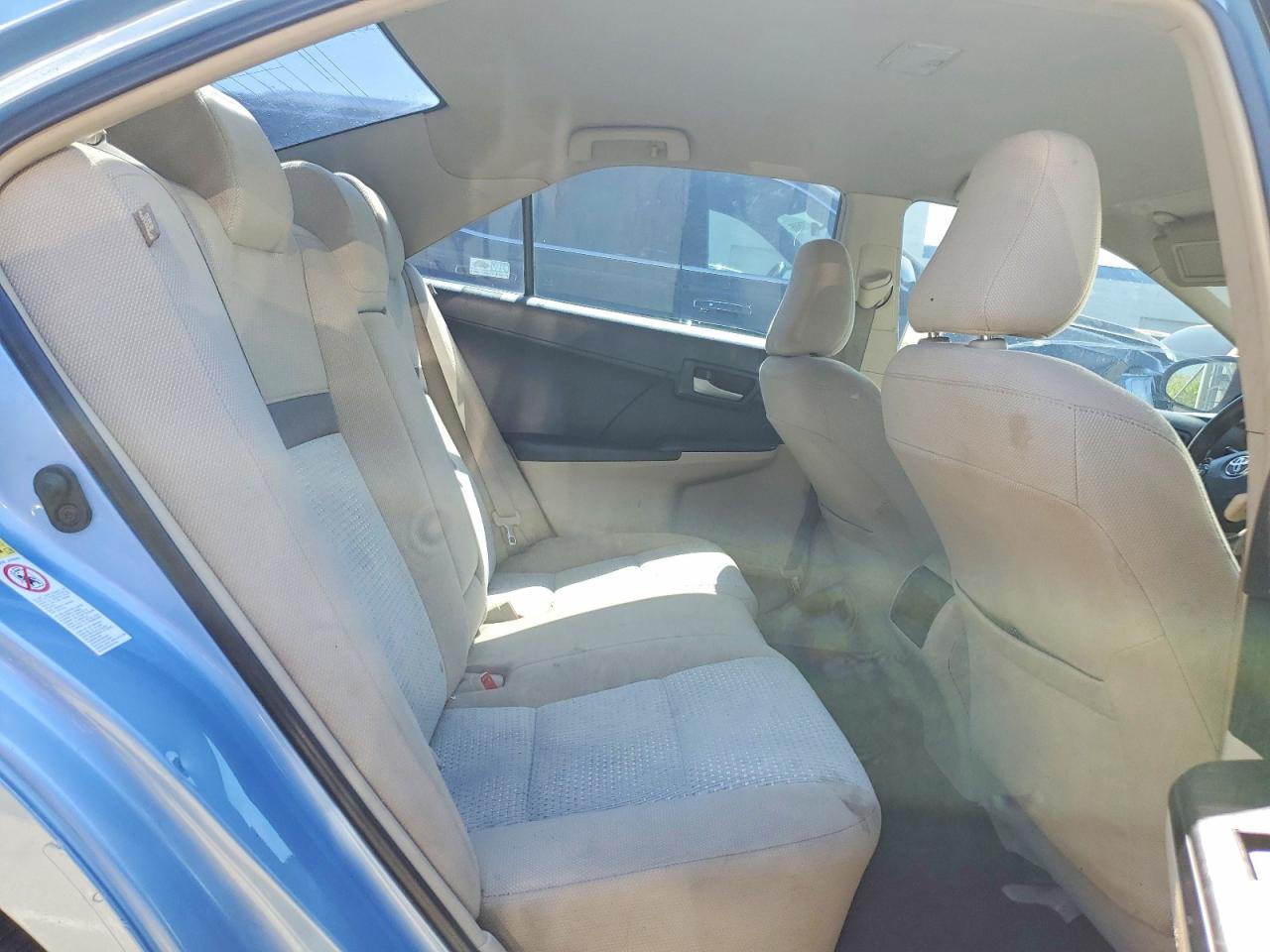 2012 Toyota Camry Le Blue vin: 4T4BF1FK5CR194125
