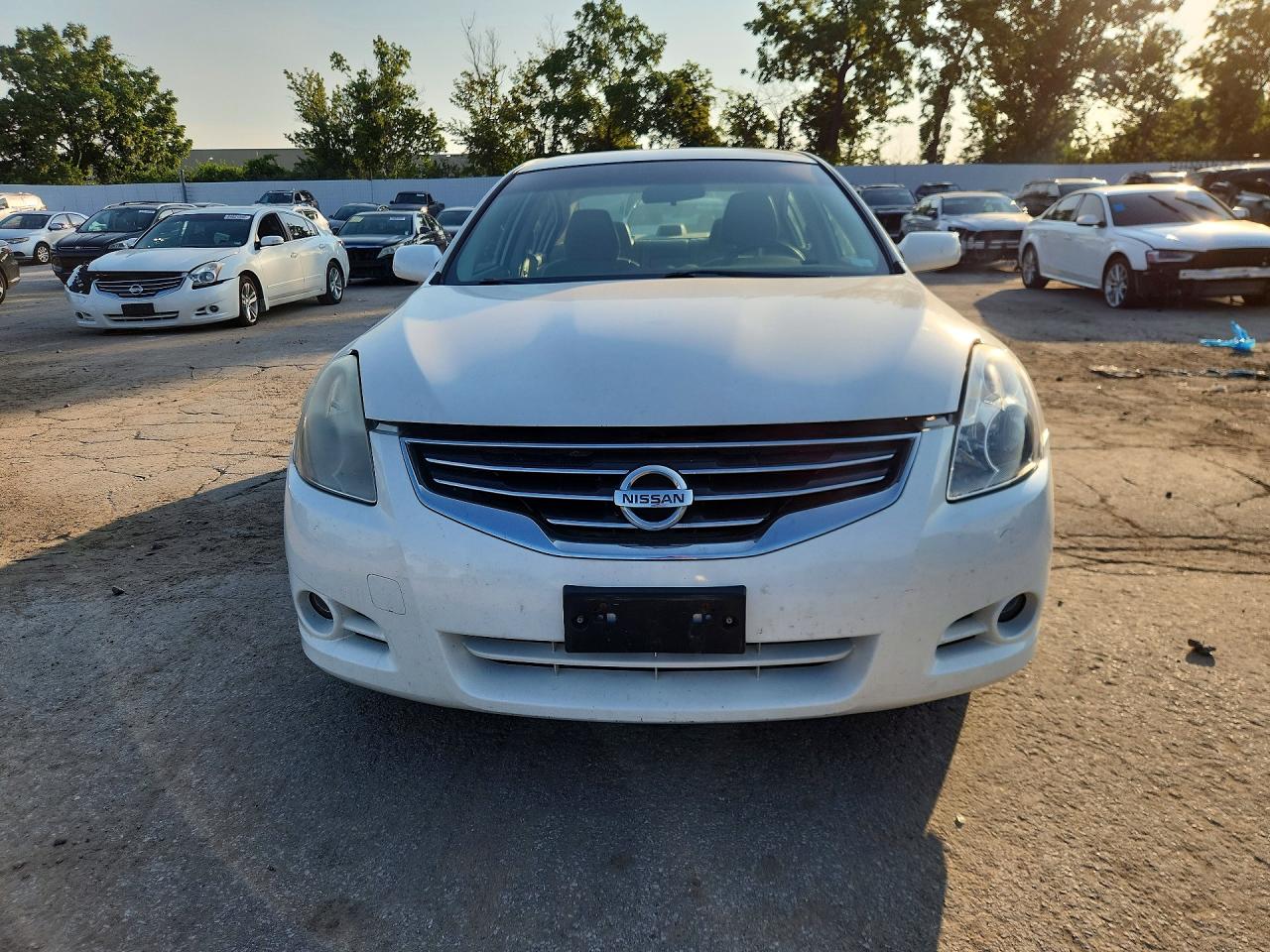 2012 Nissan Altima 2.5 White vin: 1N4AL2AP6CN442765