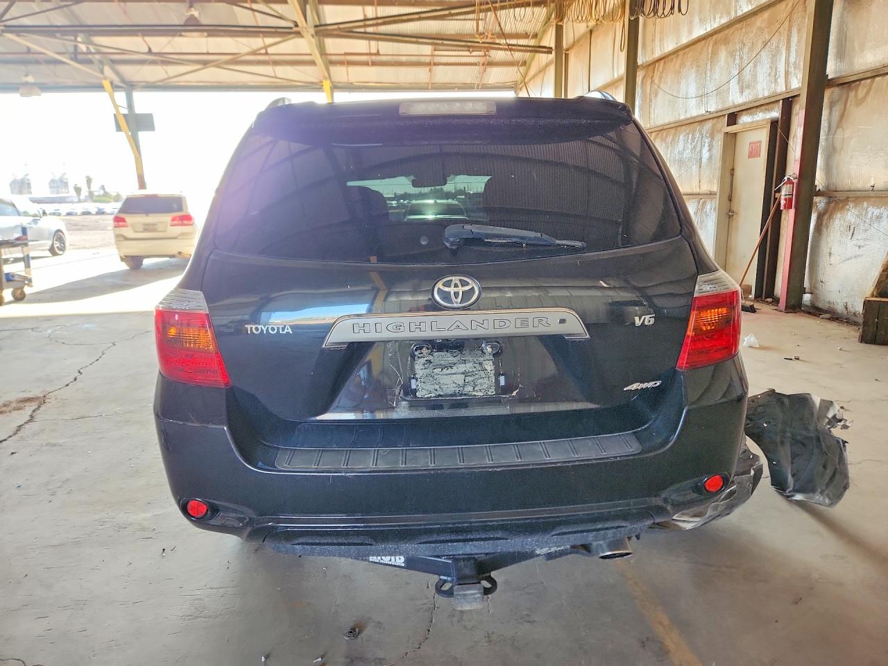 2008 Toyota Highlander Sport Black vin: JTEES43A182091786