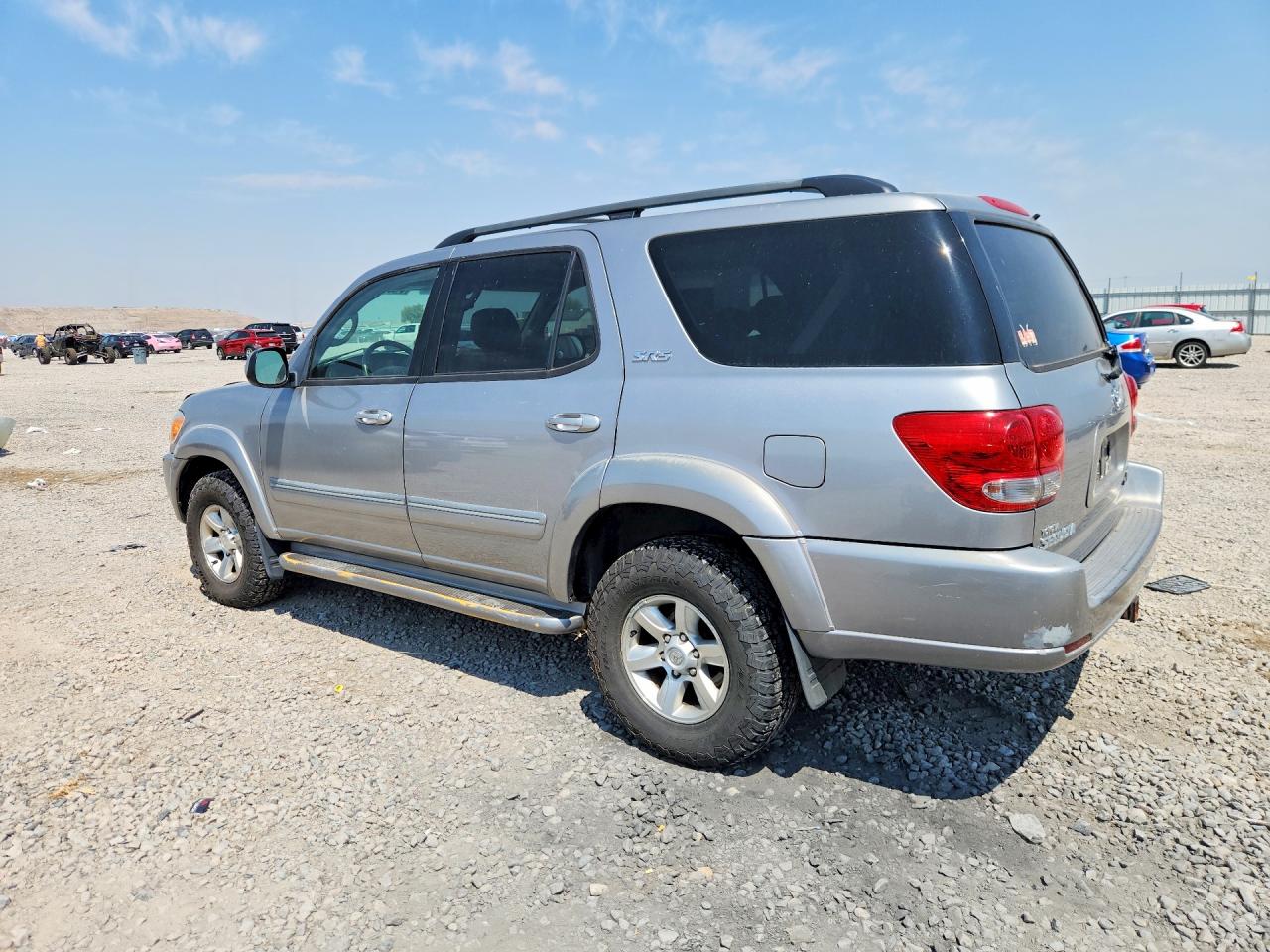 2006 Toyota Sequoia Sr5 Silver vin: 5TDBT44A06S260981