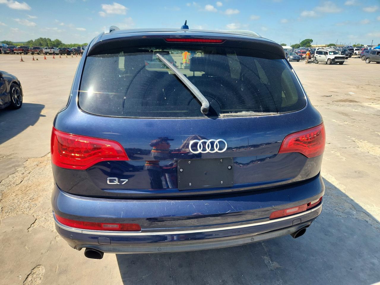 2013 Audi Q7 Premium Plus Blue vin: WA1LGAFE5DD015085
