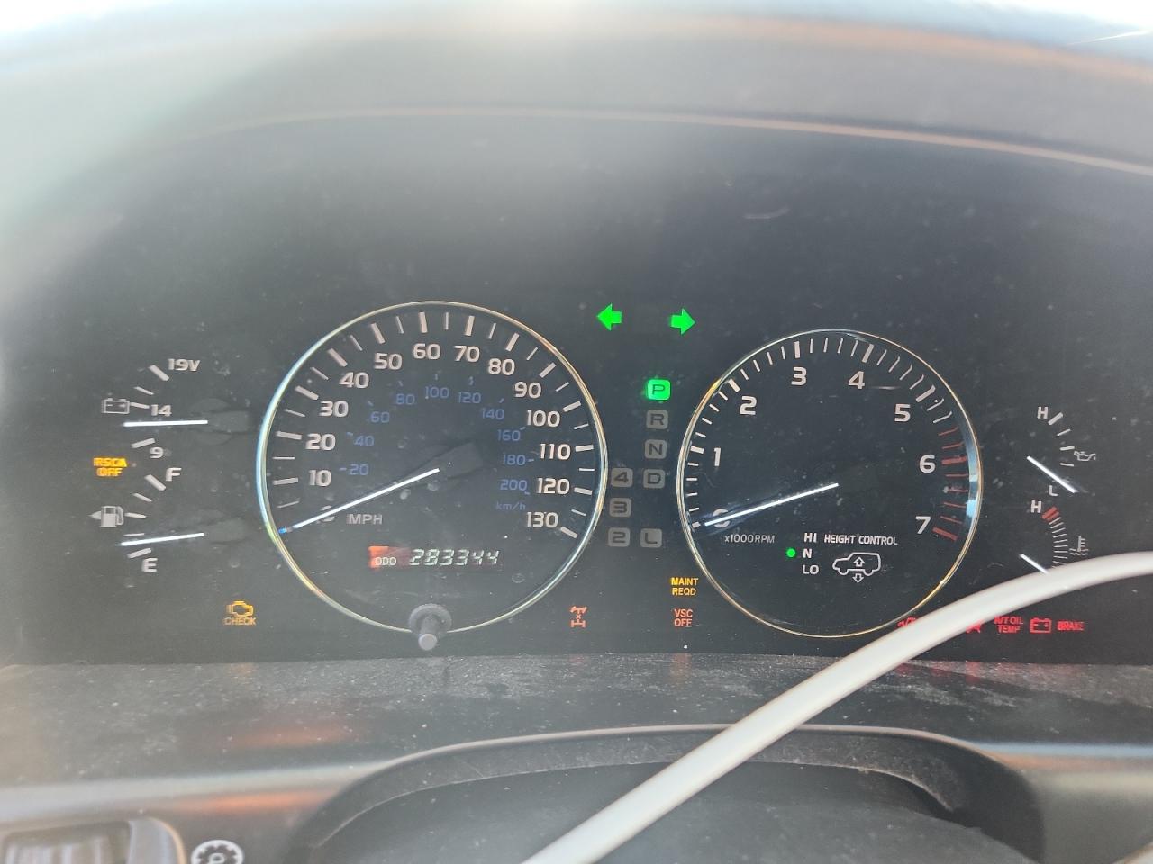 2006 Lexus Lx 470 Gray vin: JTJHT00W164005933