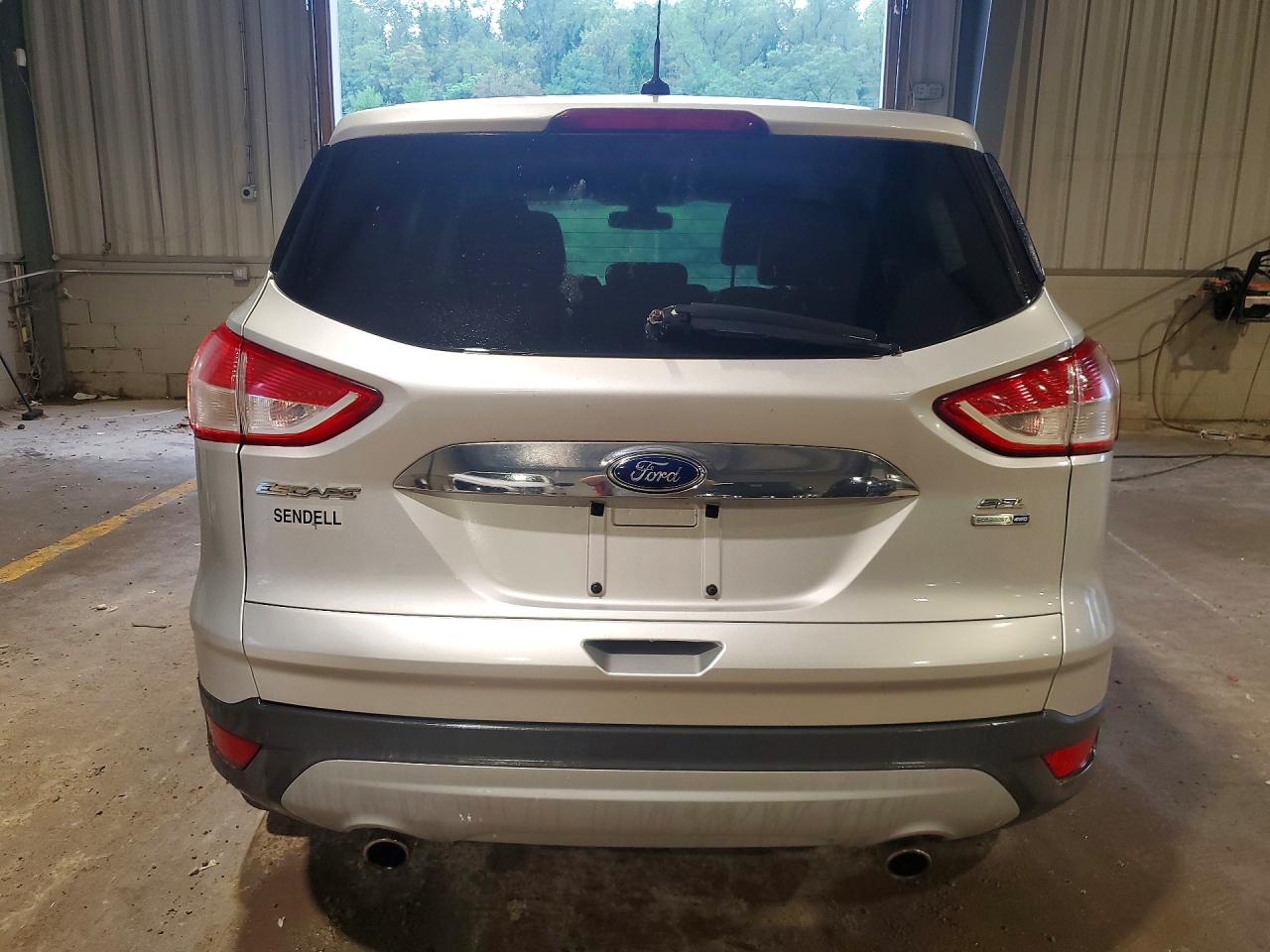 2013 Ford Escape Sel Серебряный vin: 1FMCU9H96DUB37821