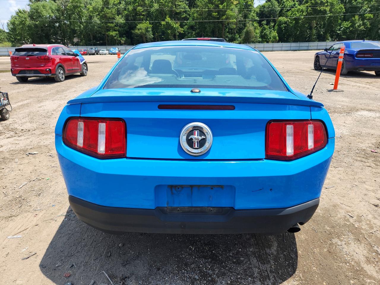 2010 Ford Mustang Blue vin: 1ZVBP8AN9A5165169