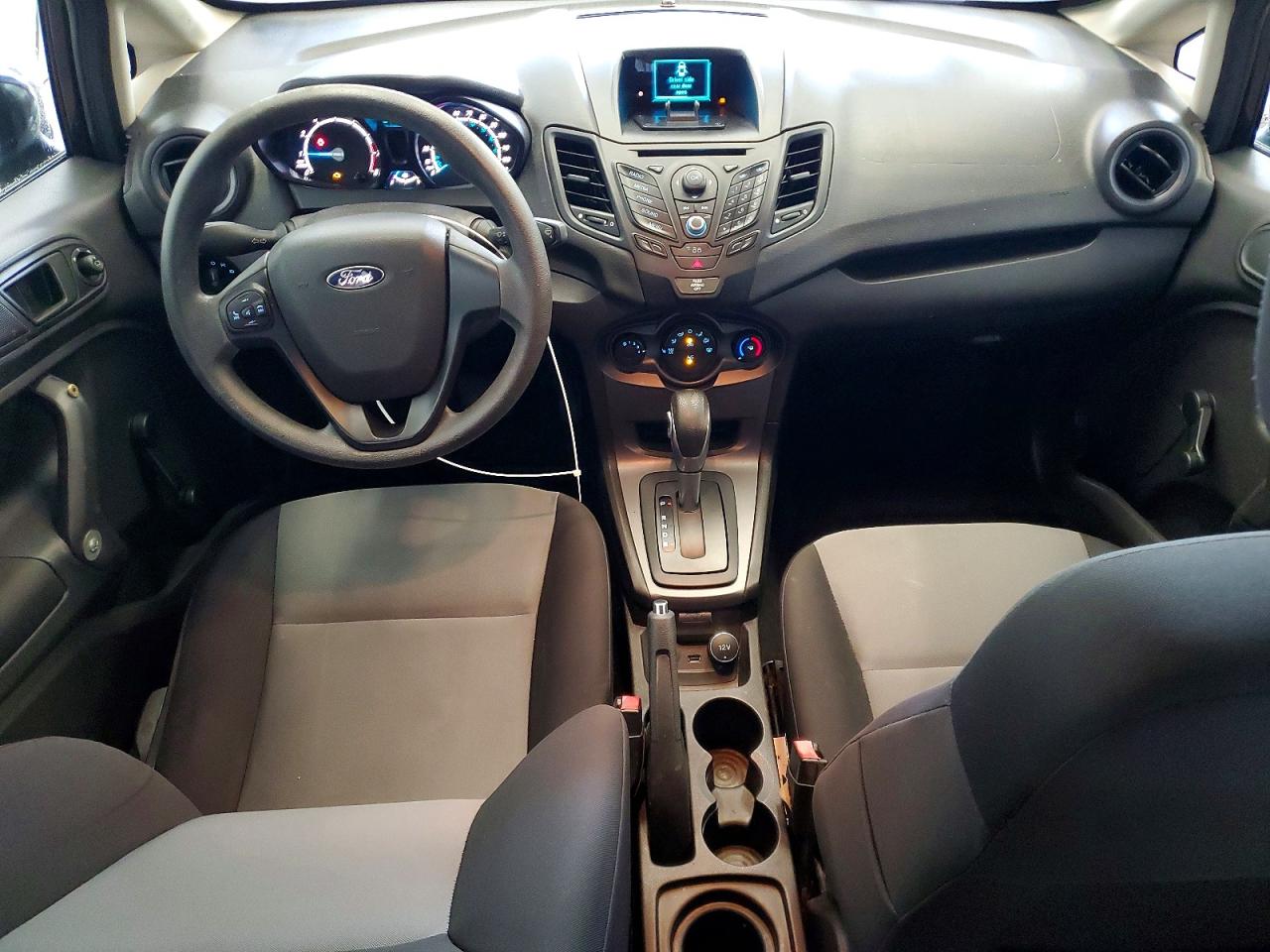 2015 Ford Fiesta S Black vin: 3FADP4AJ9FM158117
