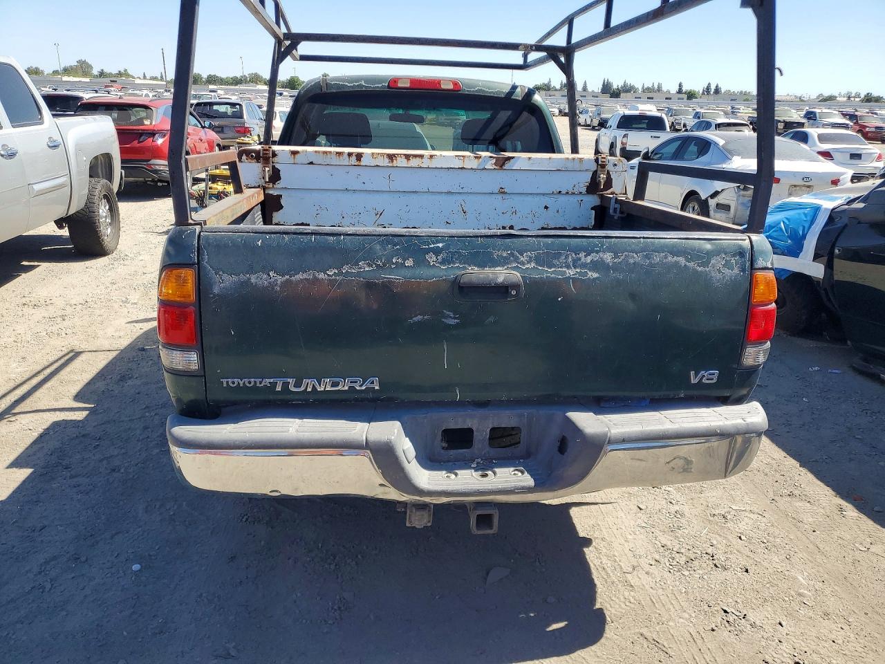 2000 Toyota Tundra Sr5 Green vin: 5TBRT3416YS107106