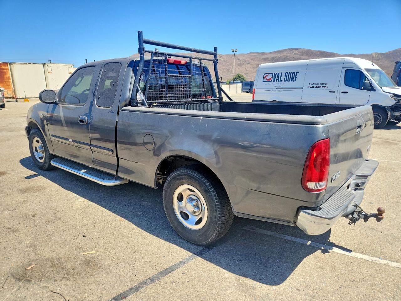 2003 Ford F150 Gray vin: 1FTRX17213NA99497