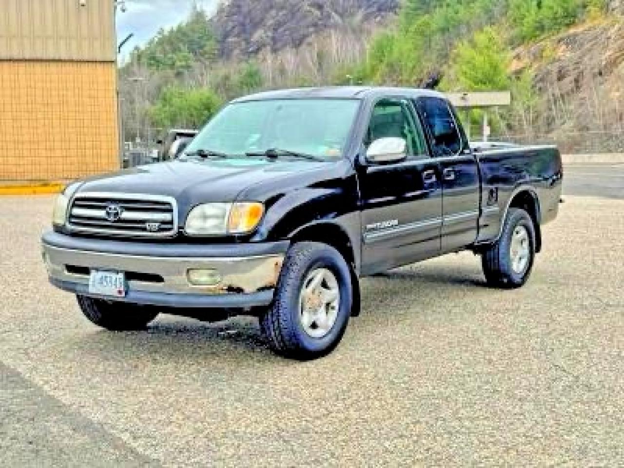 2001 Toyota Tundra Sr5 Black vin: 5TBRT34181S200036