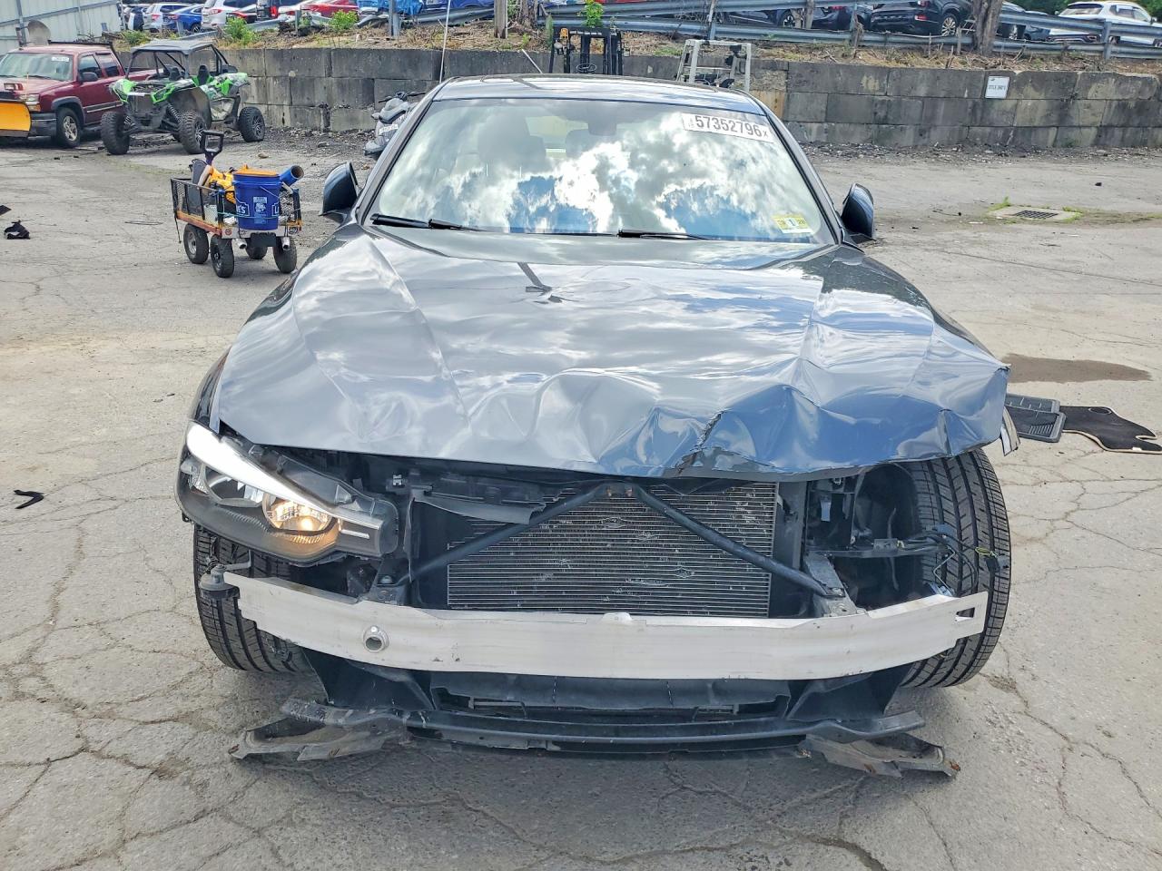 2013 Bmw 328 Xi Gray vin: WBA3B3C53DF540183