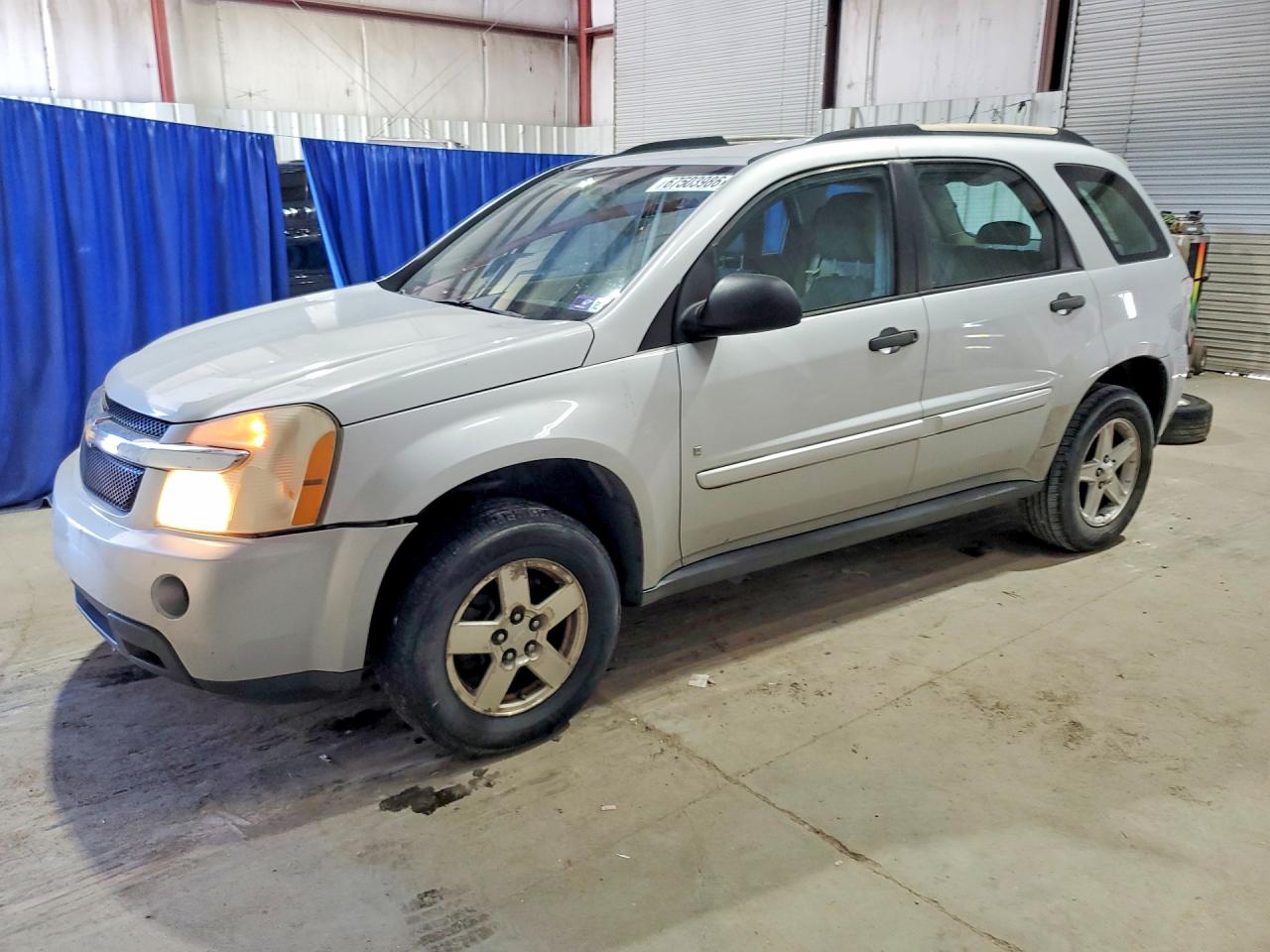 2009 Chevrolet Equinox Ls Silver vin: 2CNDL13F996242316