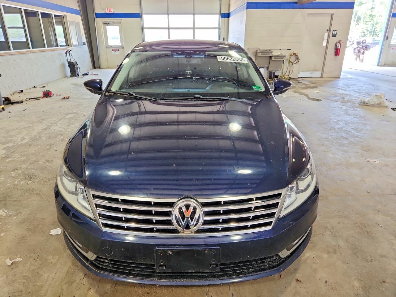 2013 Volkswagen Cc Sport Blue vin: WVWBN7AN3DE539492