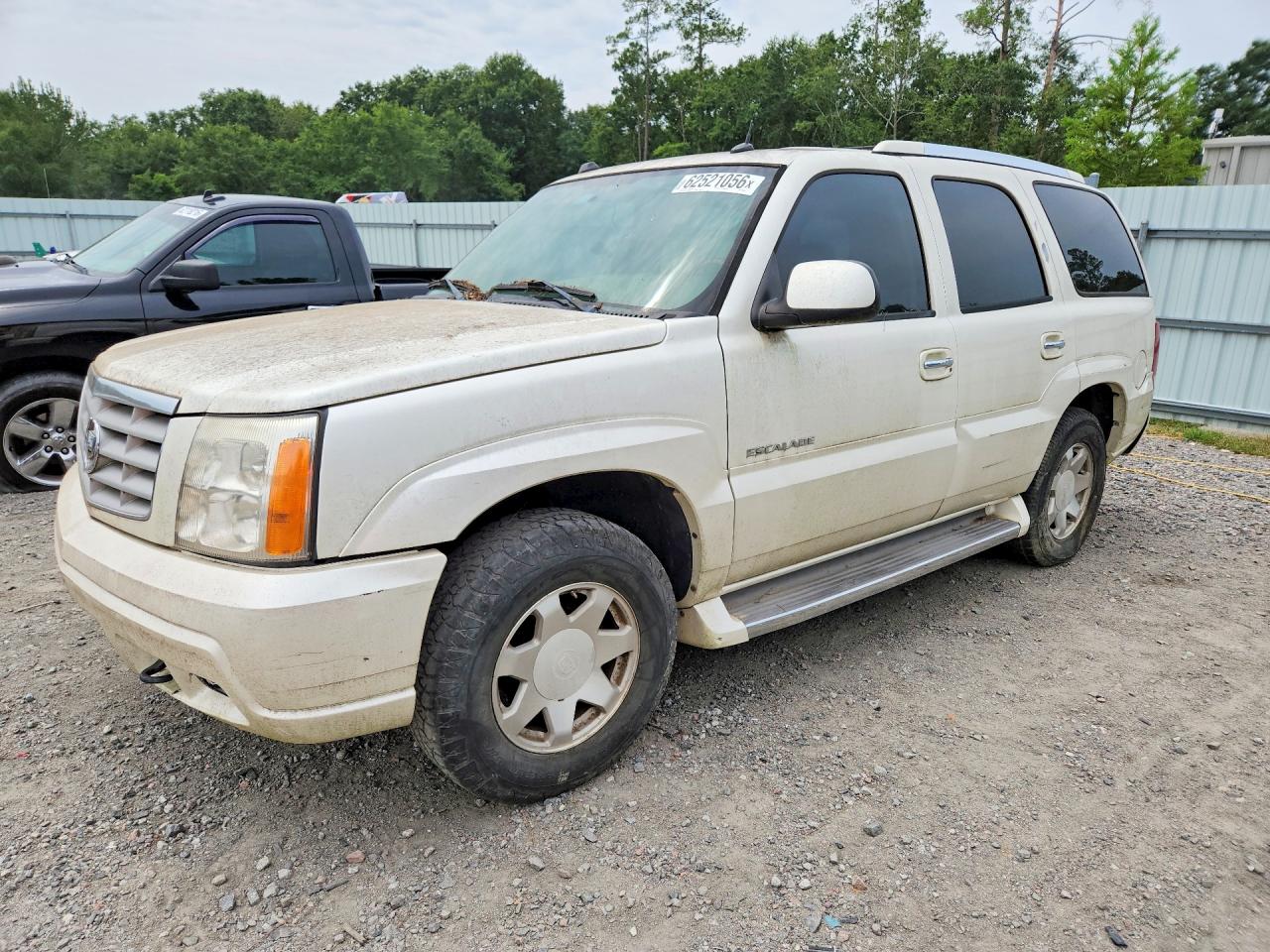 2005 Cadillac Escalade Luxury White vin: 1GYEC63N15R258144