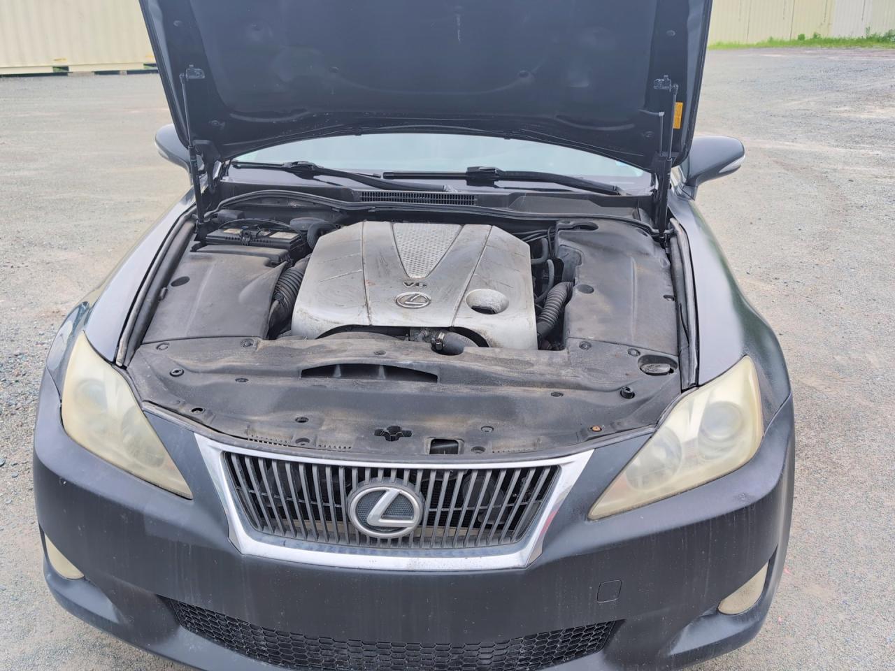 2009 Lexus Is 350 Black vin: JTHBE262295021834