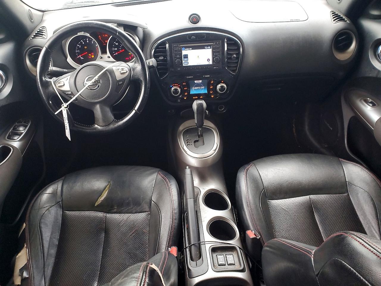 2014 Nissan Juke Sl Белый vin: JN8AF5MRXET354739