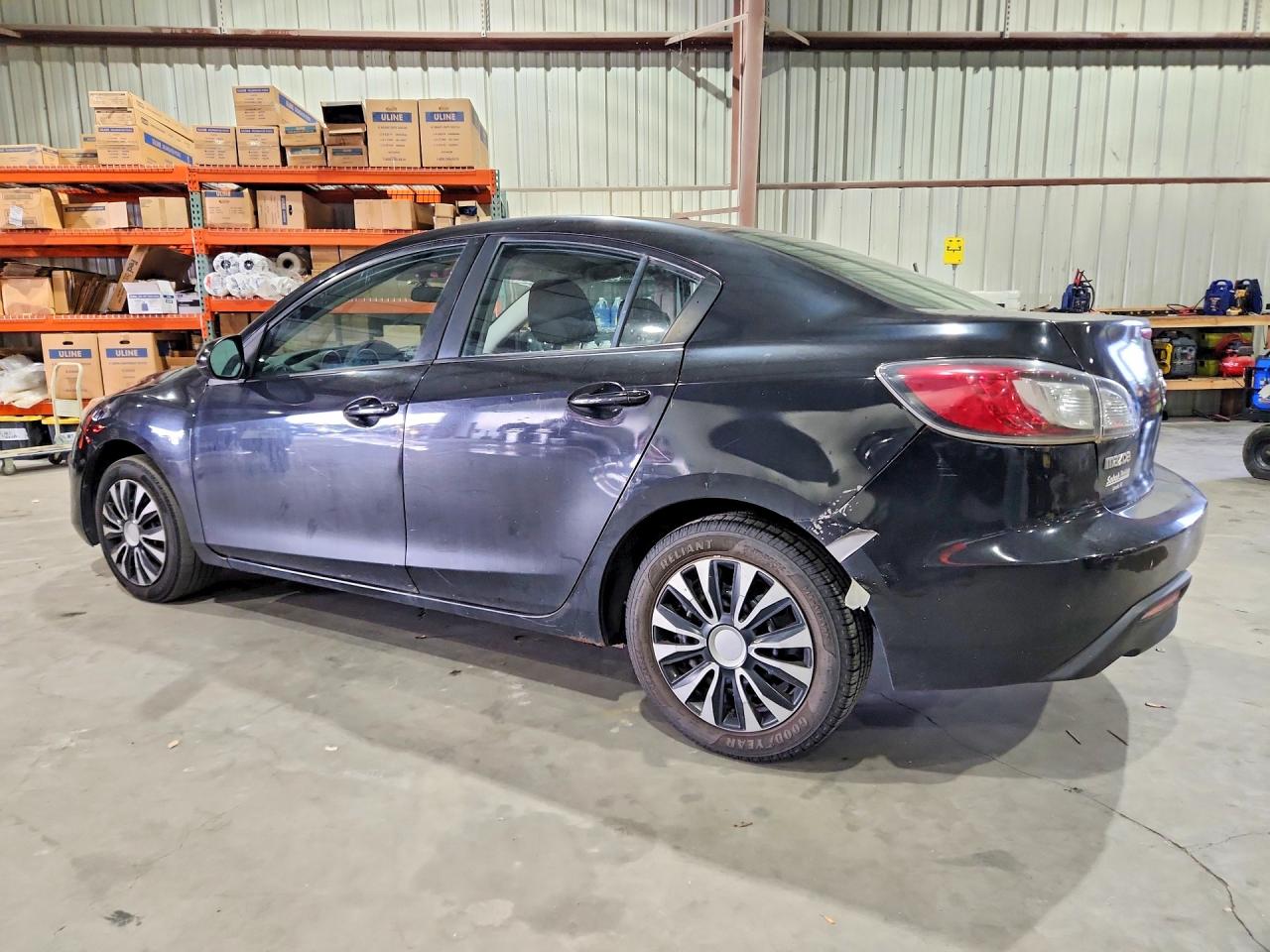 2010 Mazda 3 I Black vin: JM1BL1SF9A1331615