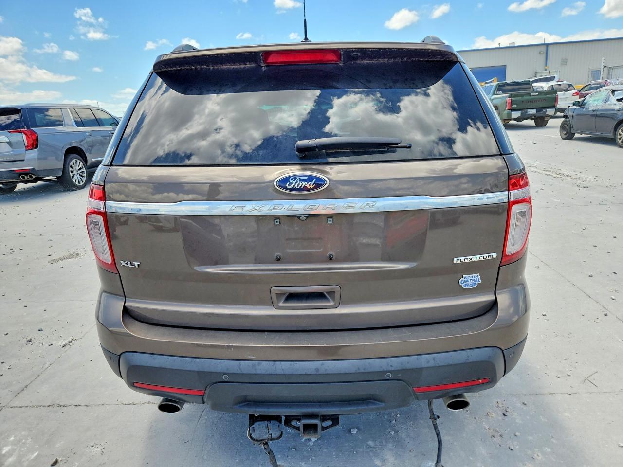 2015 Ford Explorer Xlt Brown vin: 1FM5K7D8XFGC62130