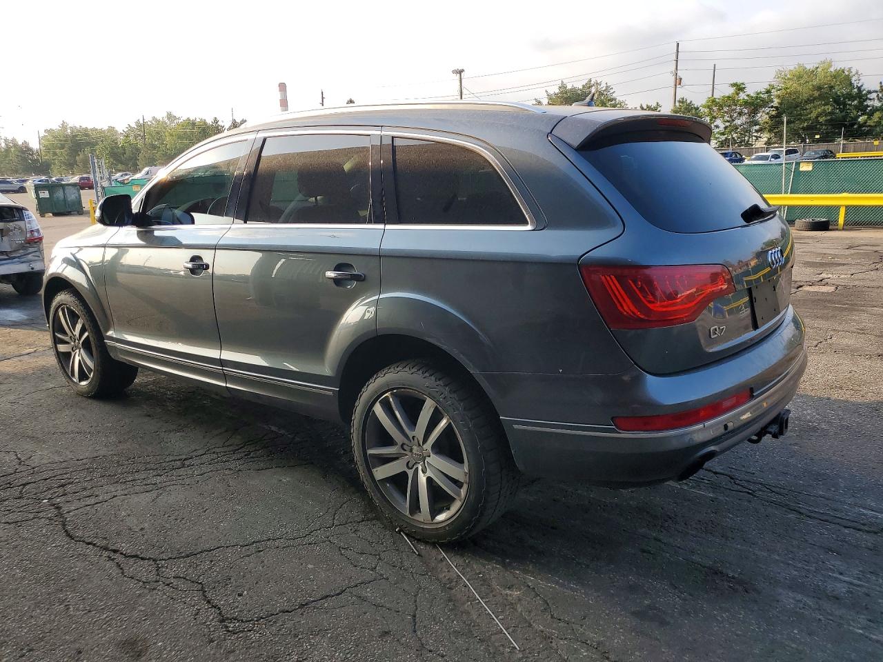 2012 Audi Q7 Premium Plus Gray vin: WA1LGAFE0CD010018