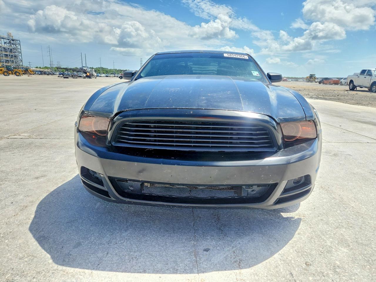 2014 Ford Mustang Black vin: 1ZVBP8AM8E5326334