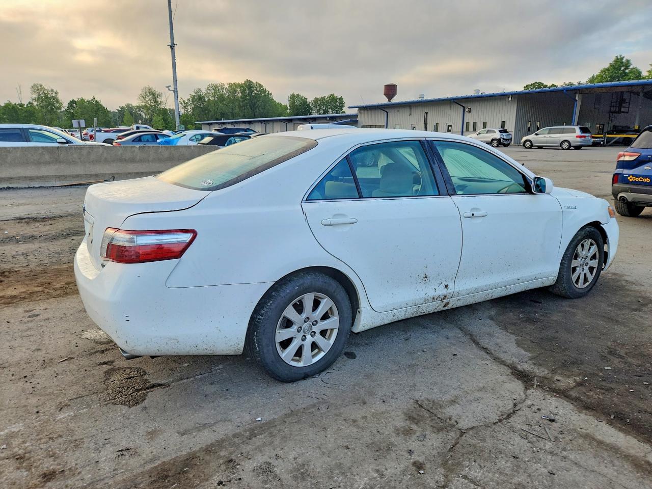 2009 Toyota Camry Hybrid White vin: 4T1BB46K99U094027