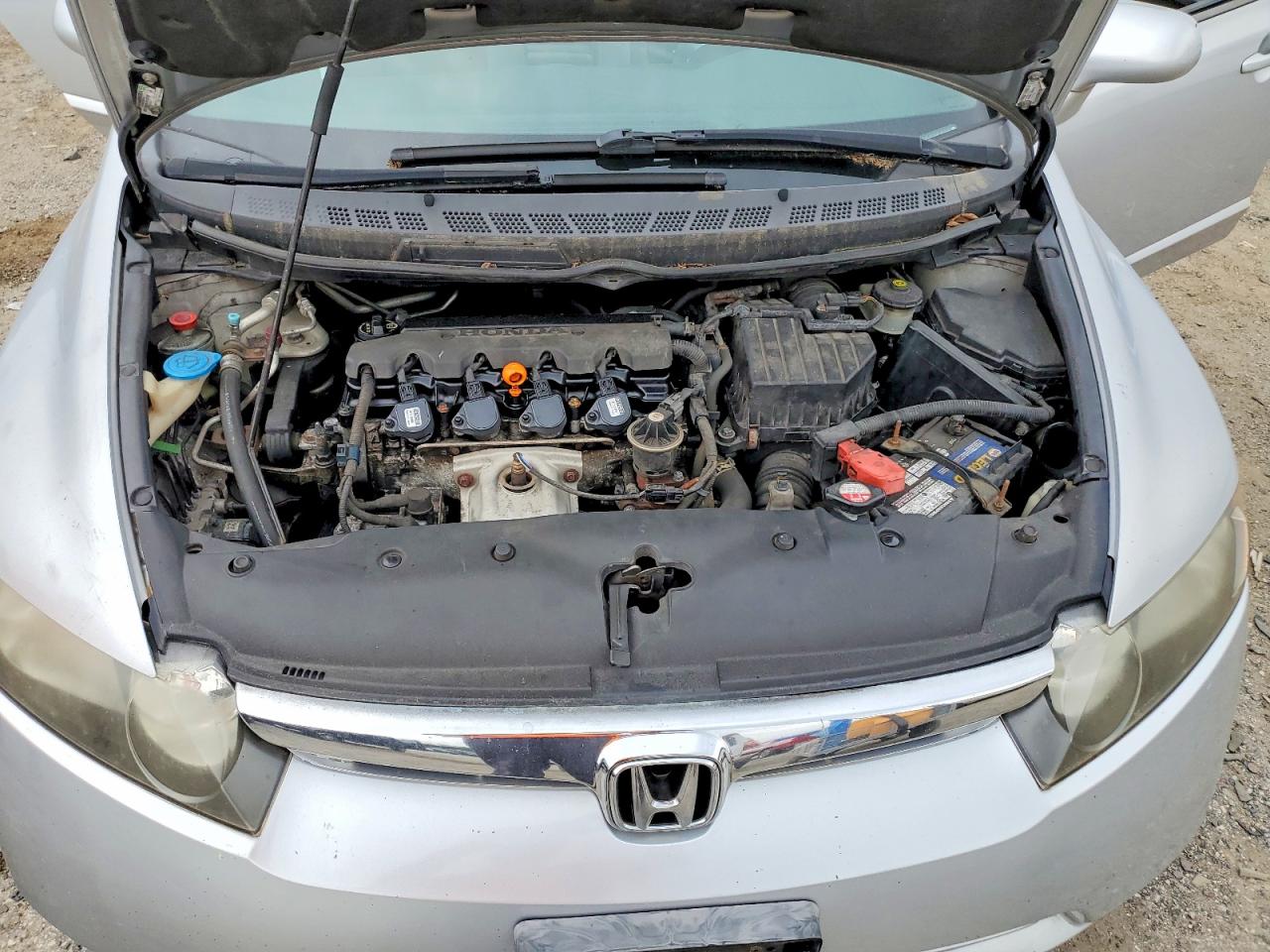 2006 Honda Civic Ex Silver vin: 1HGFA168X6L004480