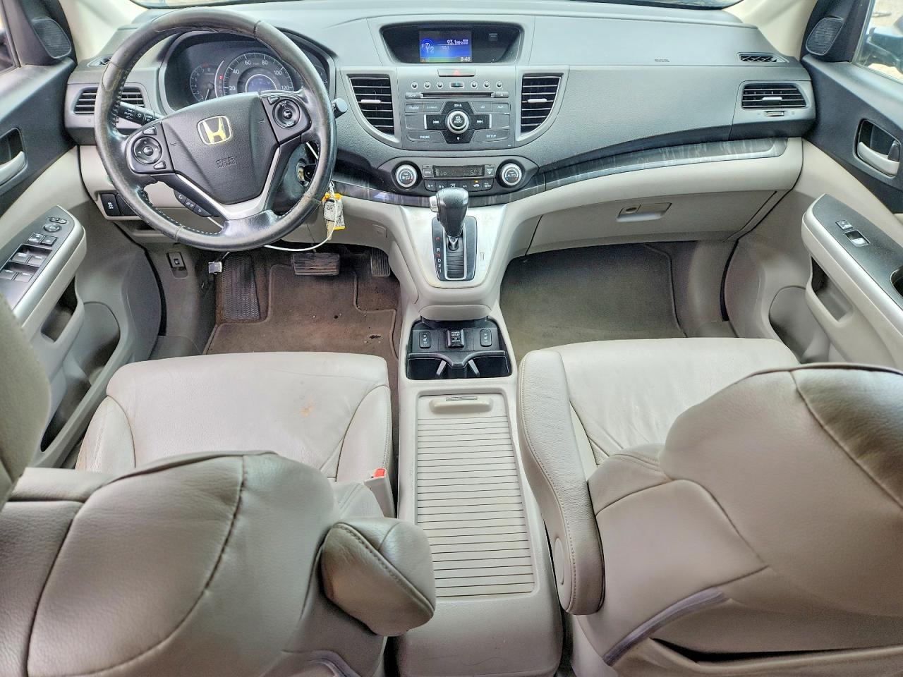 2012 Honda Cr-v Exl Серый vin: 2HKRM4H73CH618263
