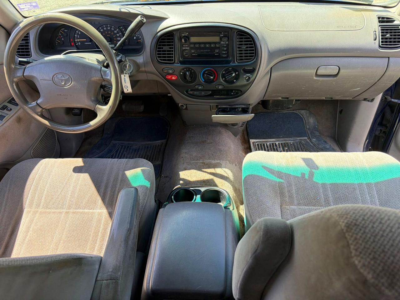 2000 Toyota Tundra Sr5 Blue vin: 5TBBT4410YS034872
