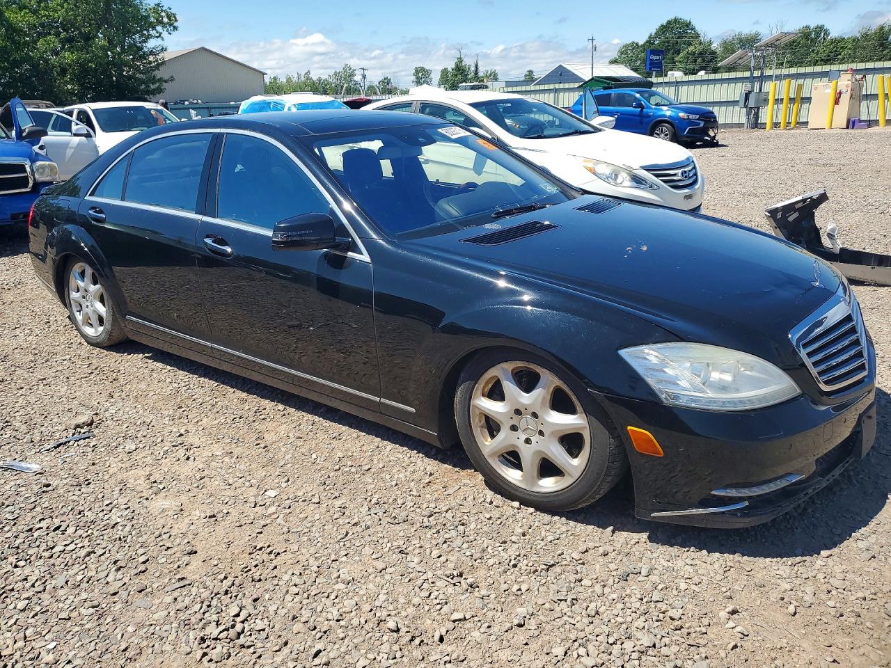 2011 Mercedes-benz S 550 4matic Black vin: WDDNG8GB1BA368729
