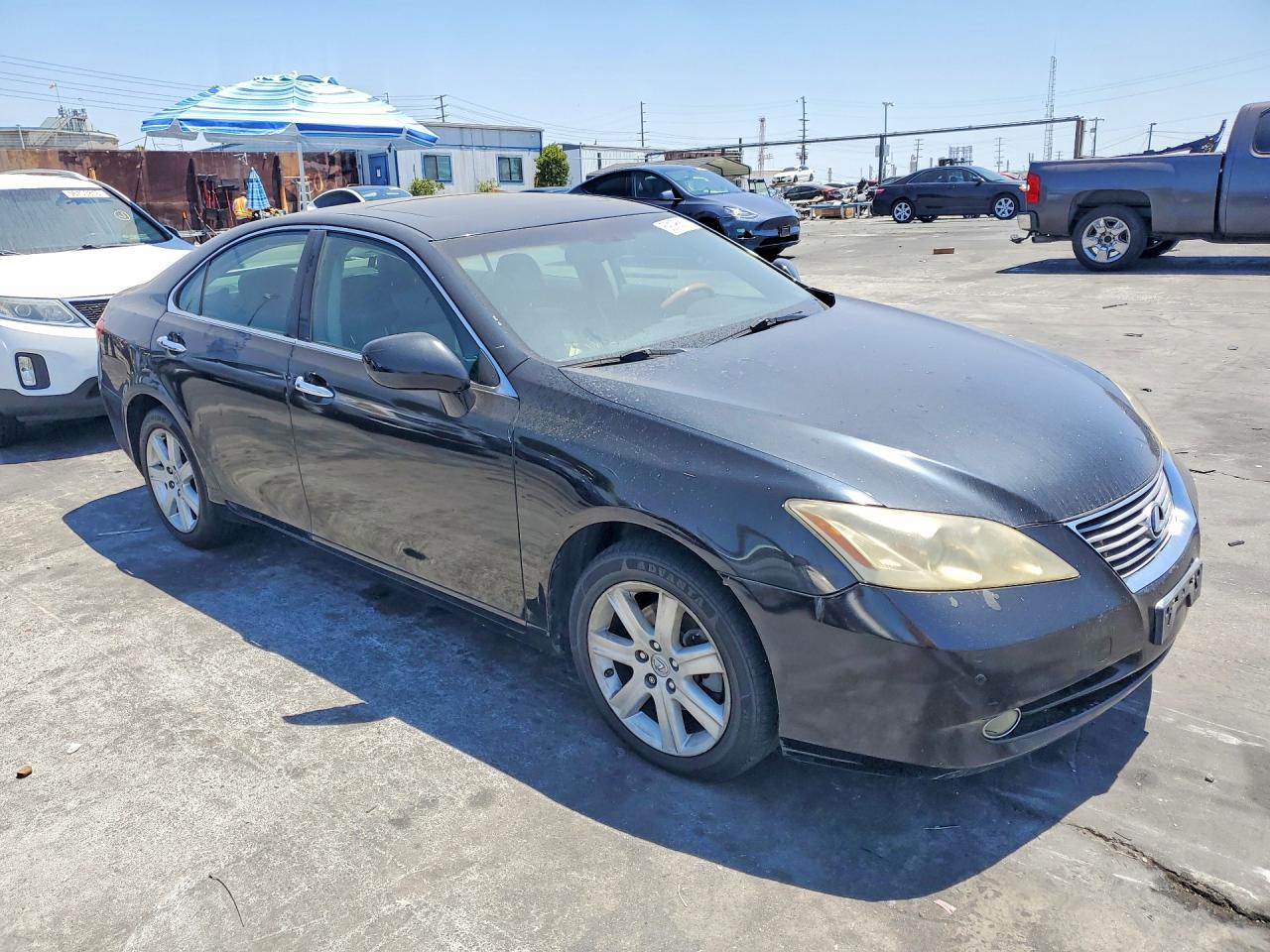 2007 Lexus Es 350 Black vin: JTHBJ46G372064306