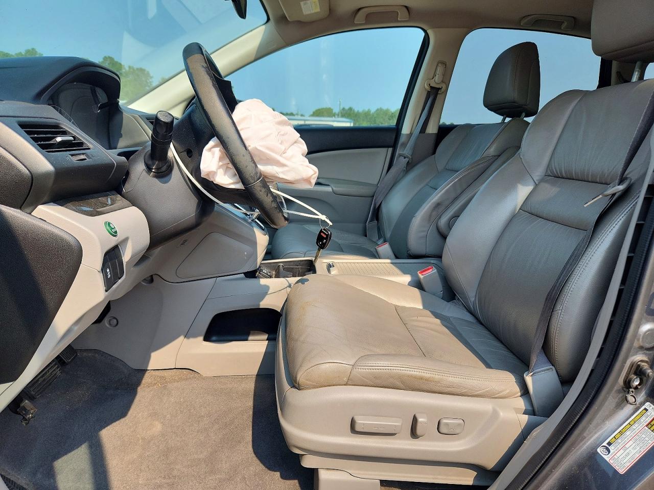 2013 Honda Cr-v Exl Gray vin: 2HKRM3H70DH520657