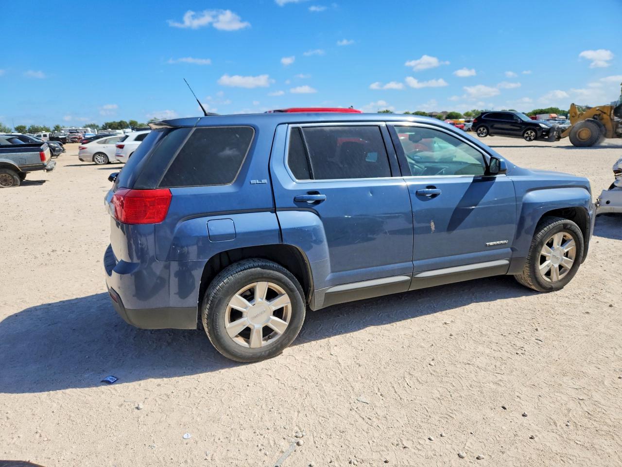 2012 Gmc Terrain Sle Blue vin: 2GKALMEK6C6201575