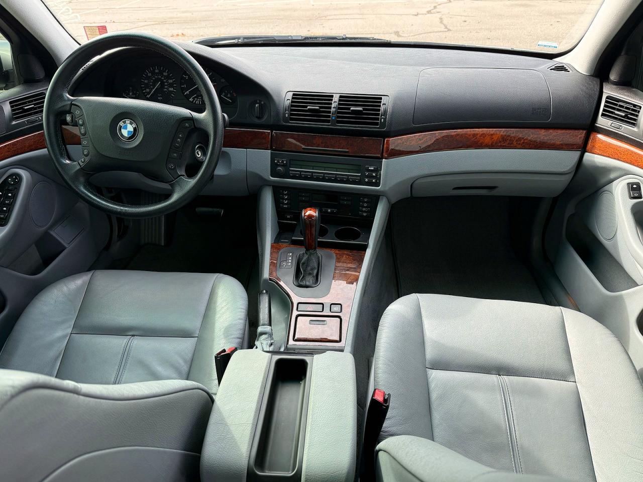 2002 Bmw 525 I Automatic Silver vin: WBADT43412GY96539