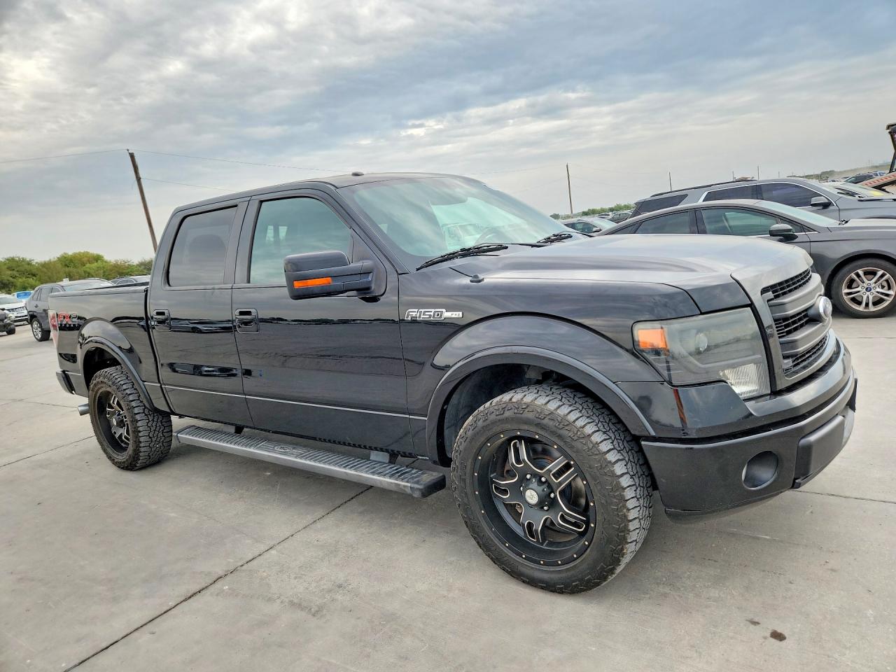 2013 Ford F150 Supercrew Черный vin: 1FTFW1CT1DKE75638