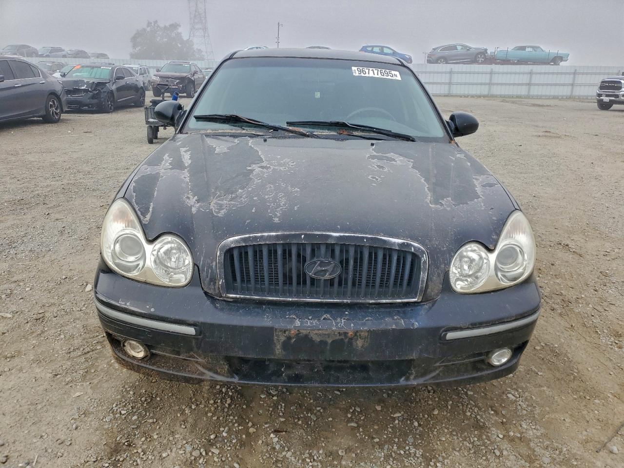2003 Hyundai Sonata Gls Black vin: KMHWF35H83A815534