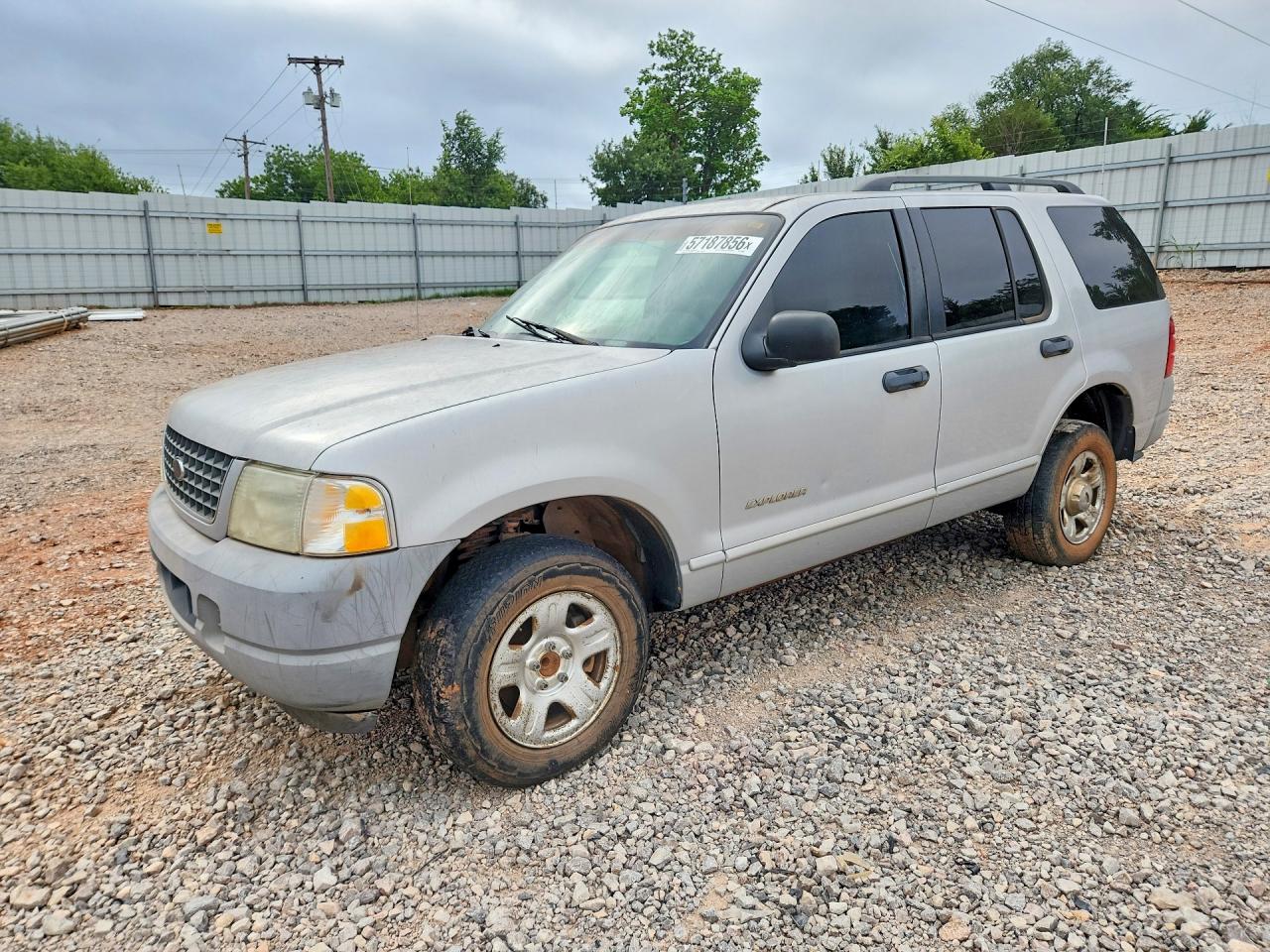2002 Ford Explorer Xls Silver vin: 1FMZU62E42UB93090