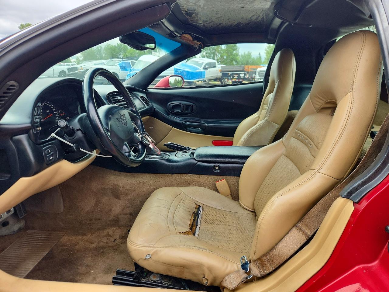 2001 Chevrolet Corvette Красный vin: 1G1YY22GX15118782