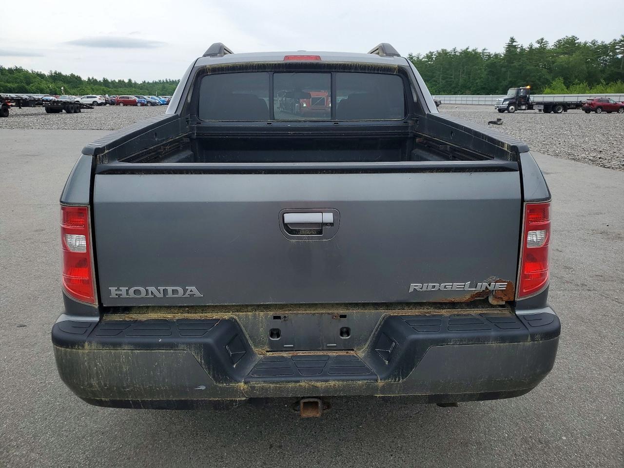 2009 Honda Ridgeline Rtl Серый vin: 2HJYK16539H503550