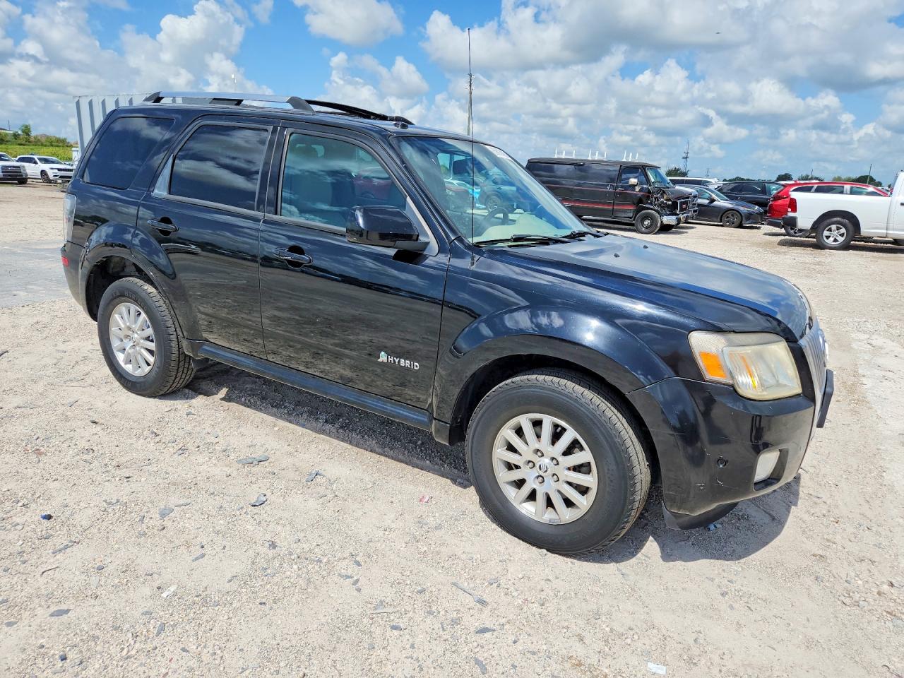 2010 Mercury Mariner Hybrid Black vin: 4M2CN2K35AKJ18742