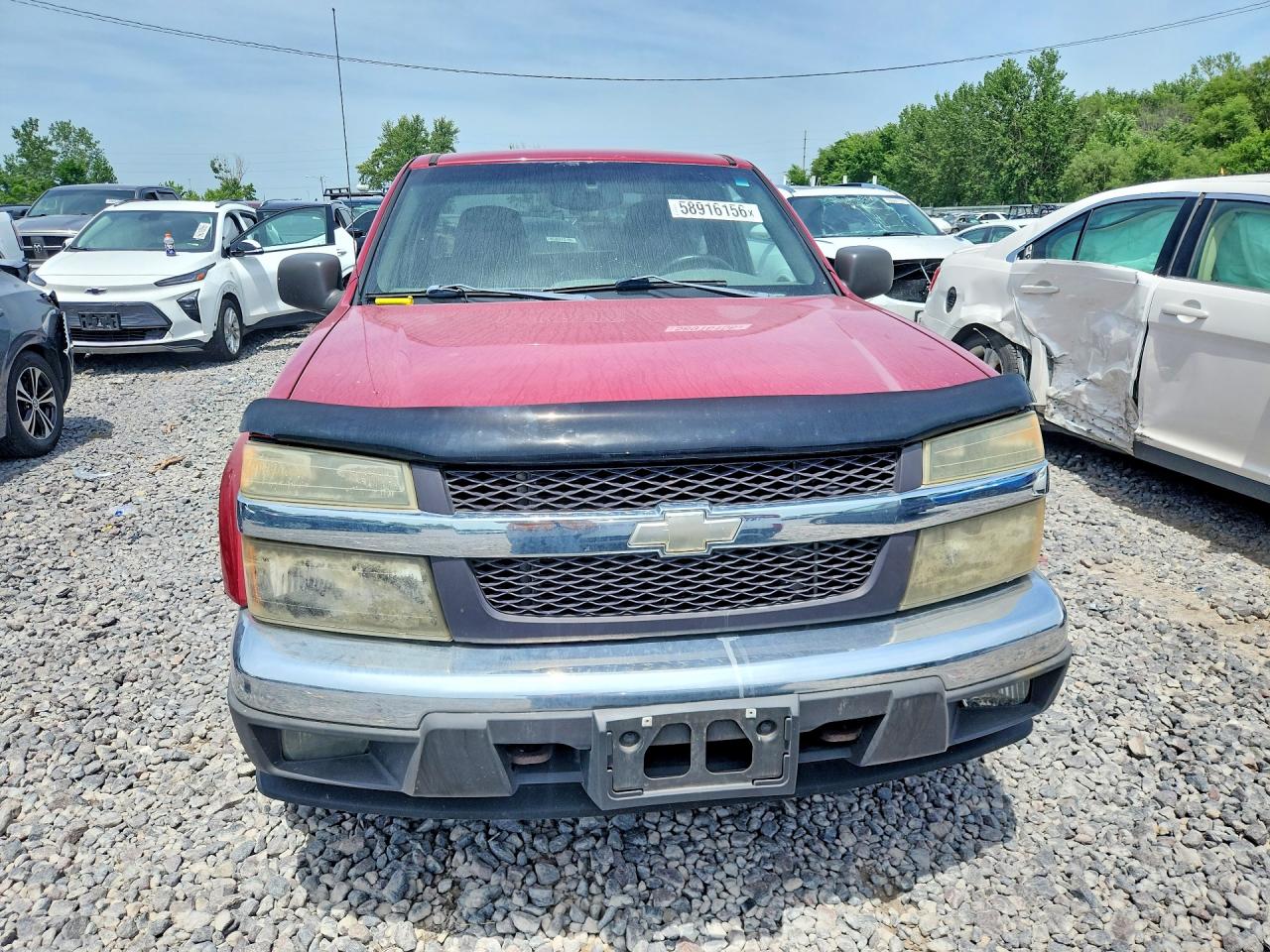 2004 Chevrolet Colorado Red vin: 1GCDS146048173346