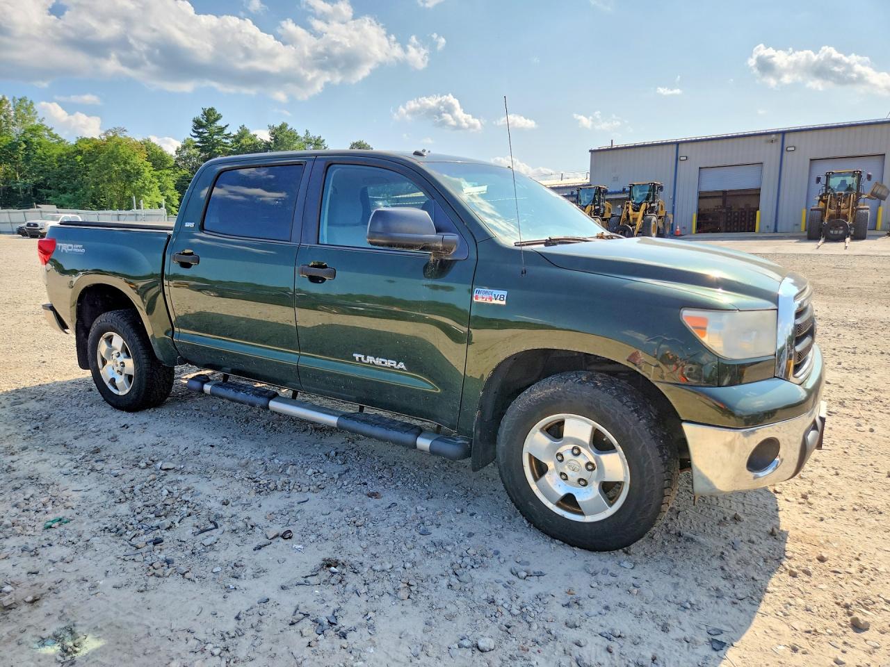 2010 Toyota Tundra Crewmax Sr5 Green vin: 5TFDY5F17AX140093