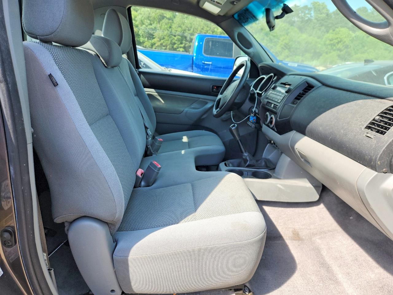 2011 Toyota Tacoma Base Gray vin: 5TFPX4ENXBX003049