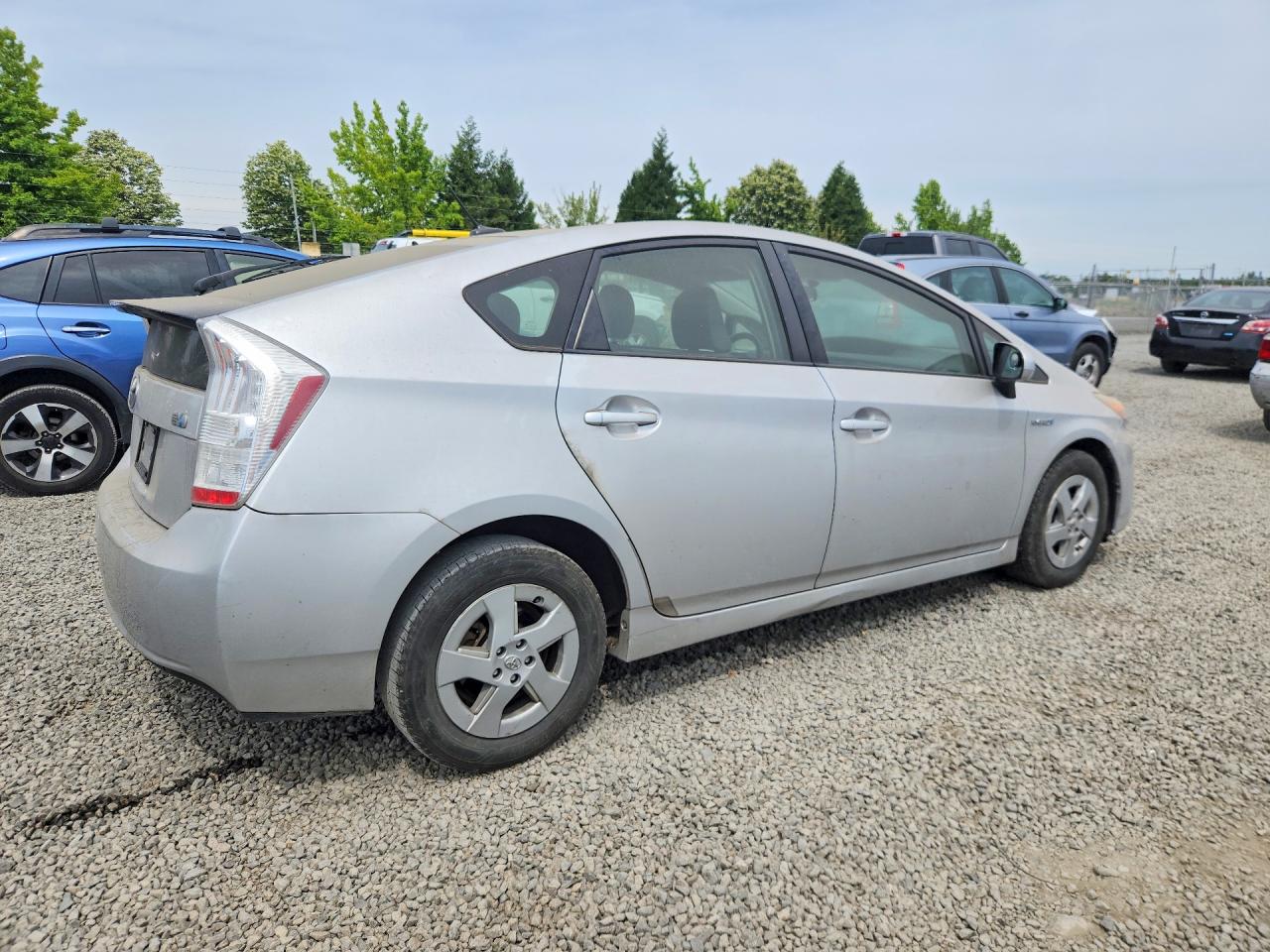 2010 Toyota Prius Ii Silver vin: JTDKN3DU6A0092743