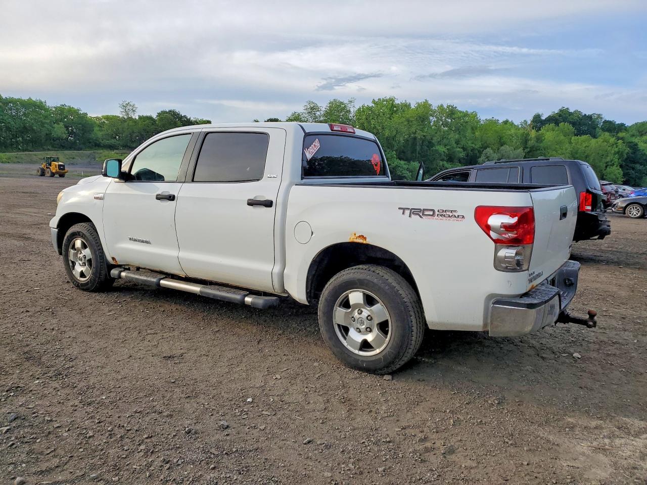 2008 Toyota Tundra Sr5 Белый vin: 5TBDV54188S500492
