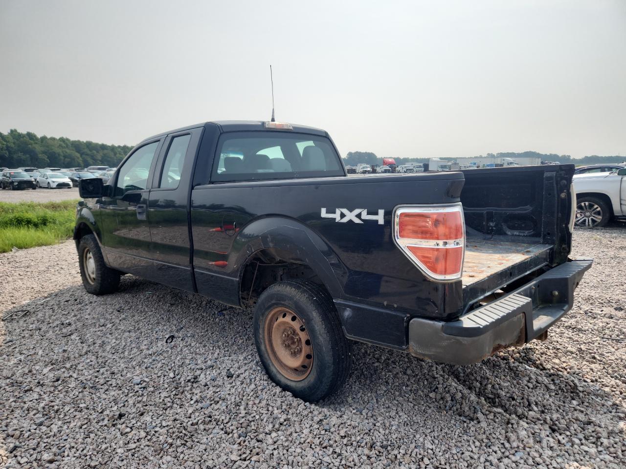 2012 Ford F150 Super Cab Black vin: 1FTFX1EF4CFC82153