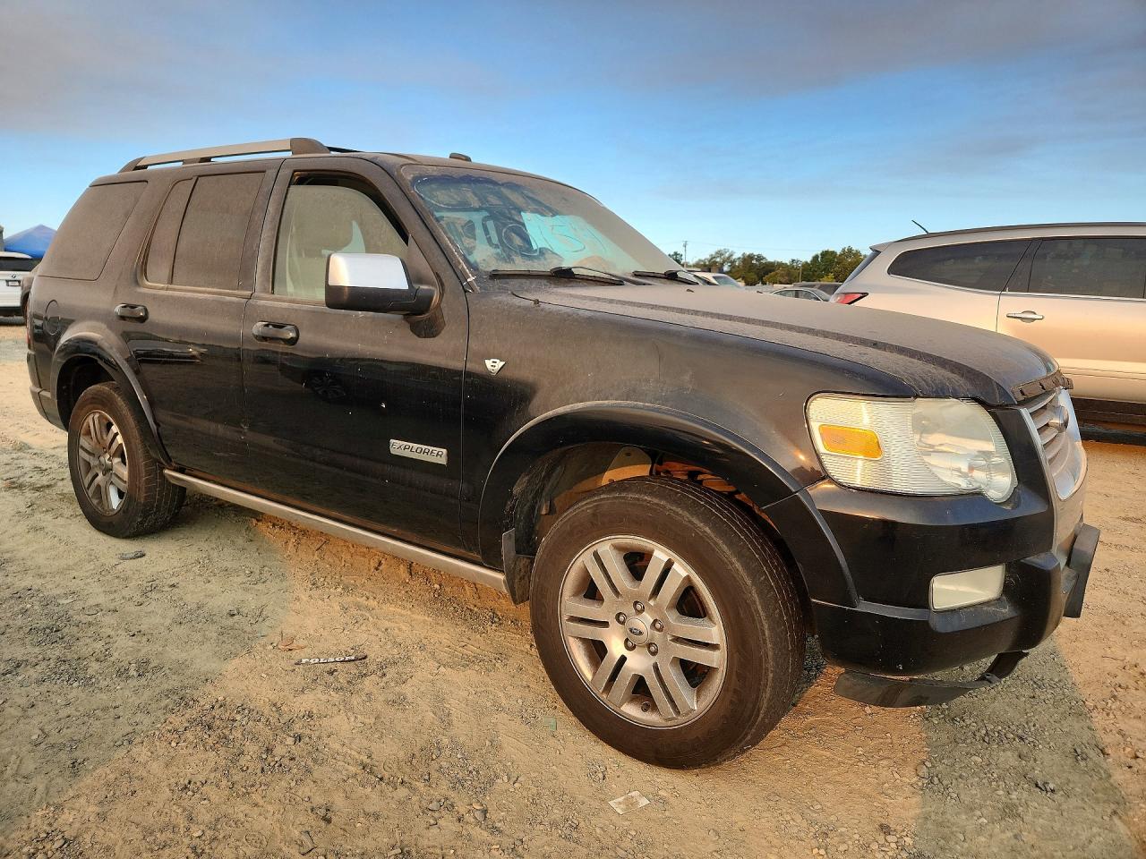 2008 Ford Explorer Limited Black vin: 1FMEU75808UB31981