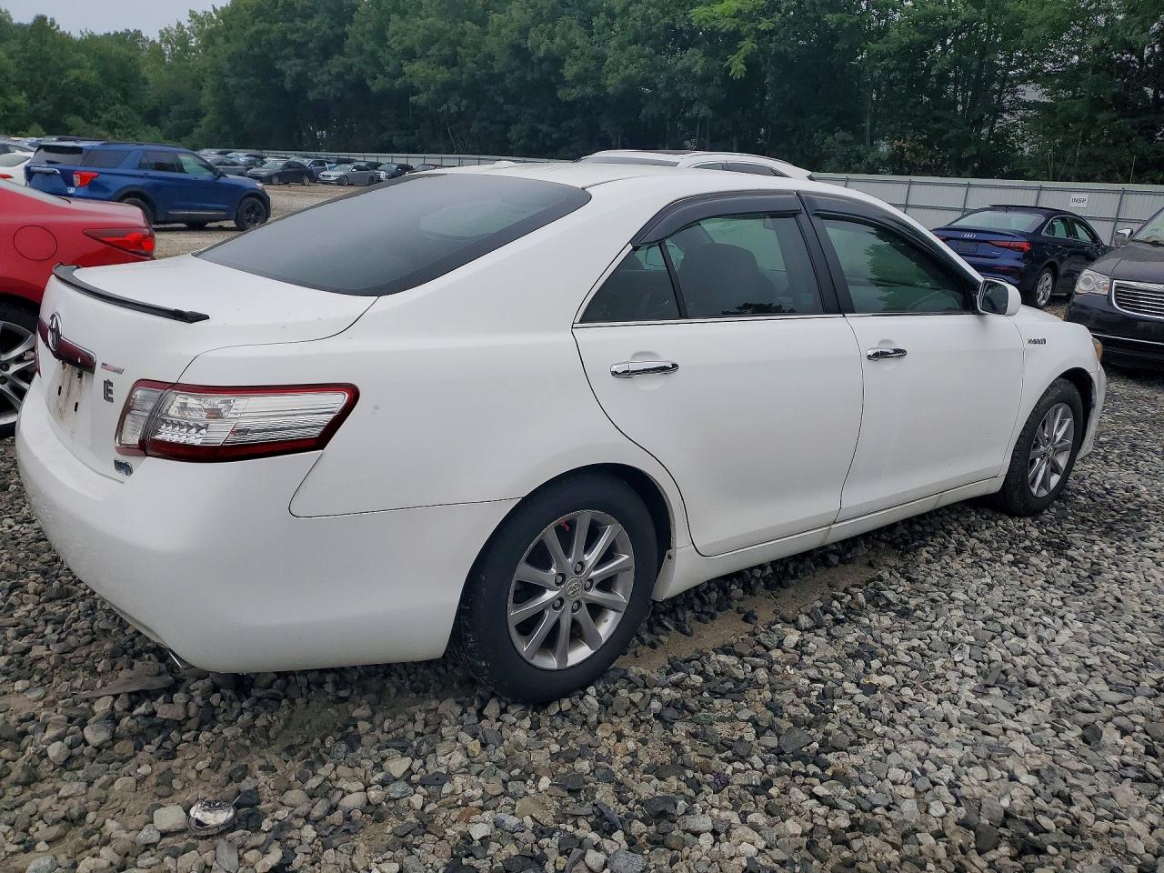 2011 Toyota Camry Hybrid White vin: 4T1BB3EK0BU131340