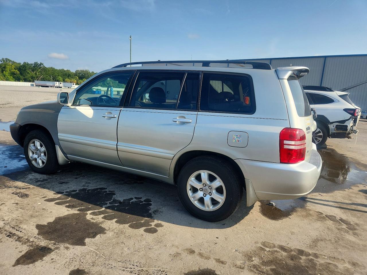 2003 Toyota Highlander Limited Gray vin: JTEGF21A930092273